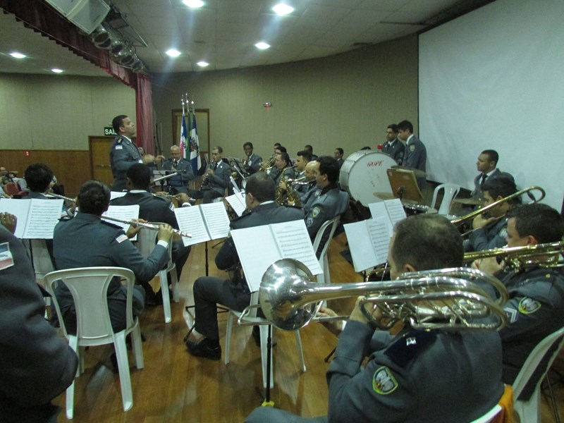 Banda de Música da Polícia Militar comemora aniversário  - PMES