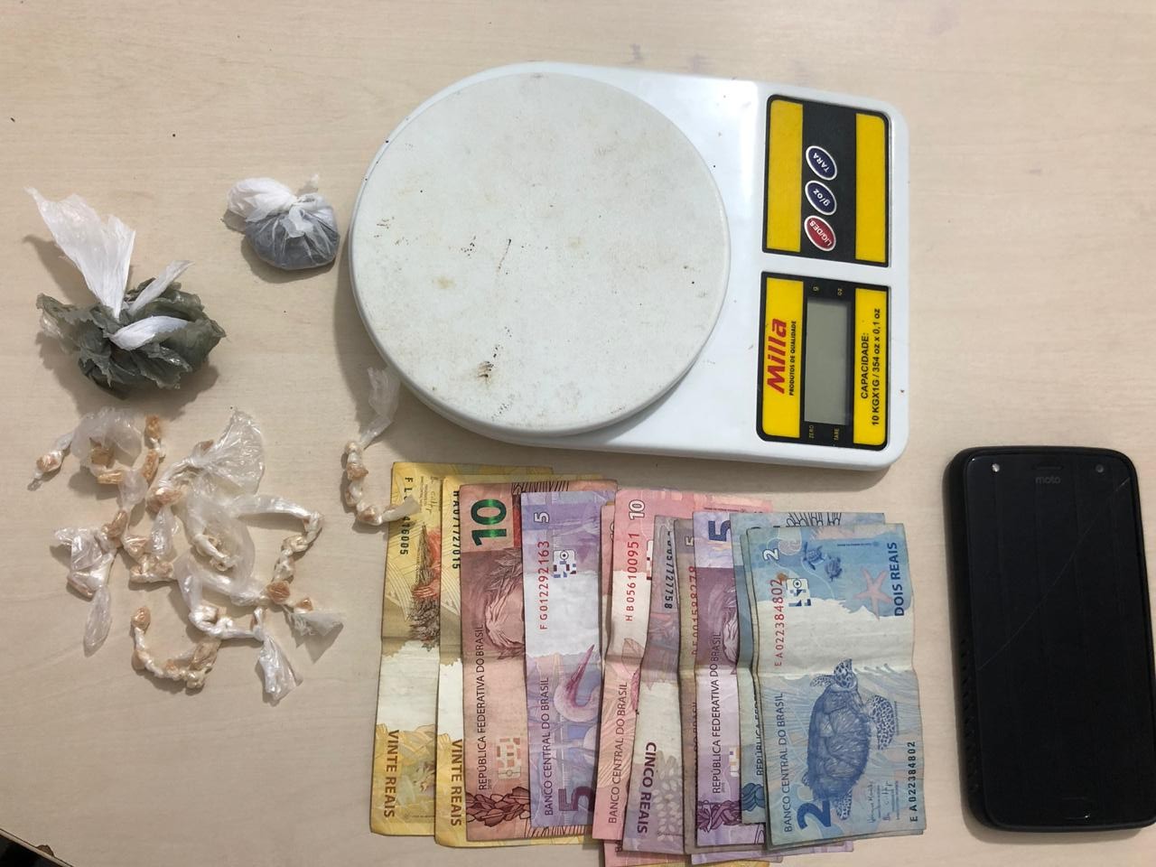 foto - apreensão de drogas BE